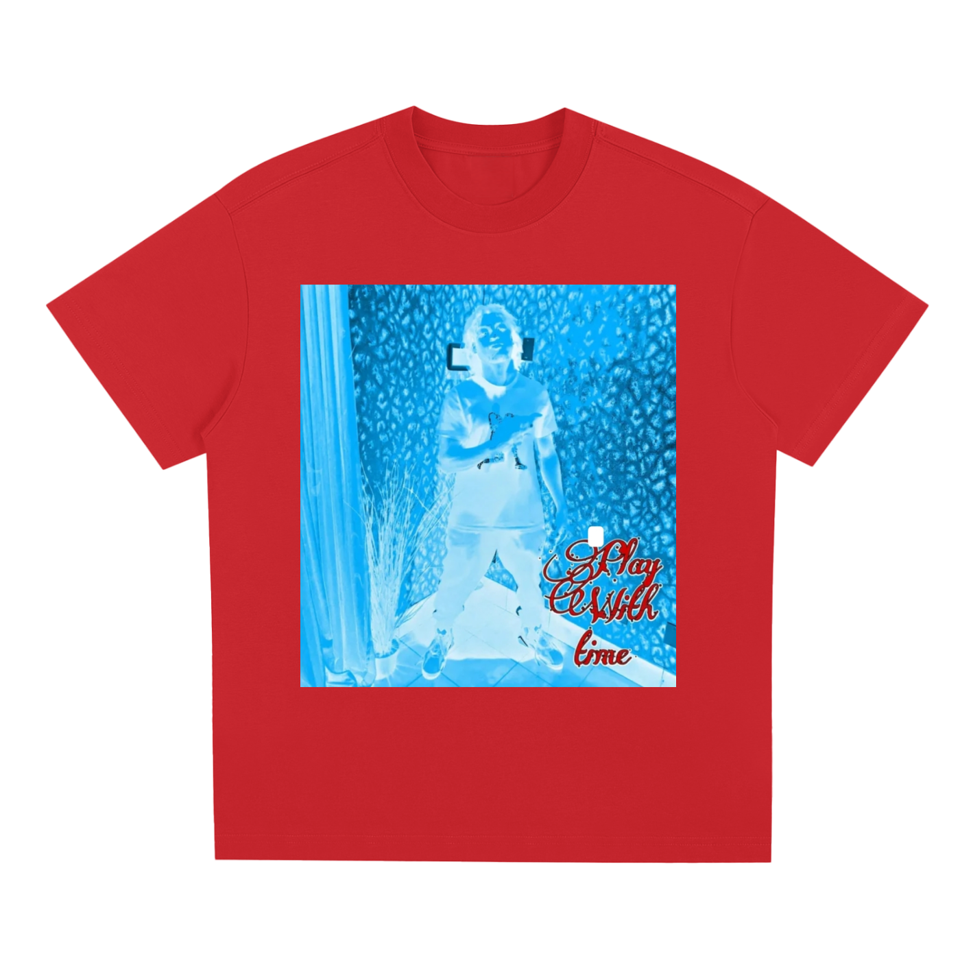 Play with time T-Shirt Red